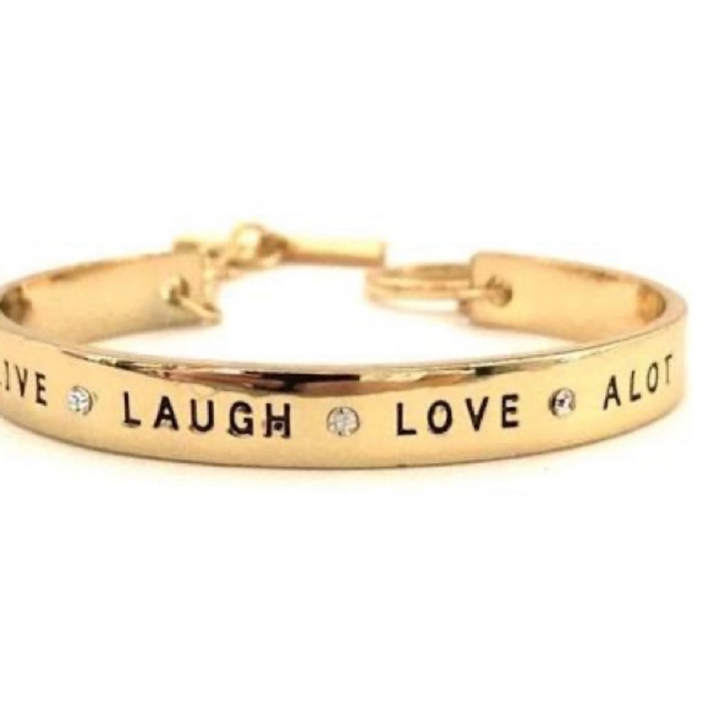 Gold tone bracelet